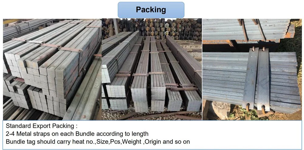 China 60si2mn Hot Rolled Spring Steel Flat Bar for Blade